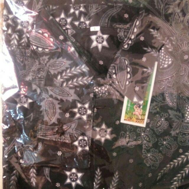Bswart Batik Hrb026 Kenongo Hem Pendek Padi Pekalongan M L Xl Batik Pria Murah Modern Grosir