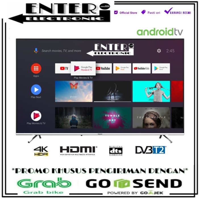 Panasonic Led Tv 43Gx400G - Smart Tv 43 Inch Android Tv 4K Hdr 43Gx400 #98