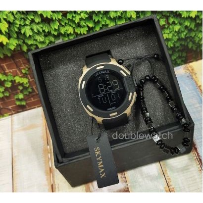 BISA COD Jam tangan PRIA &amp; WANITA ORIGINAL SKYMAX 1817G bisa dipake berenang