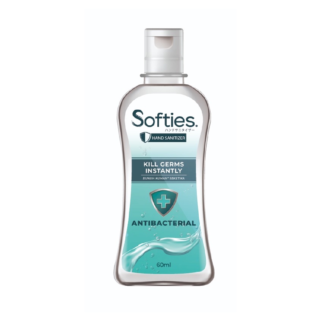 Softies Hand Sanitizer 60ml | Shopee Indonesia