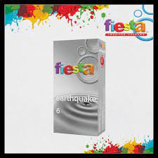 Kondom Fiesta Tipis Earthquake Isi 6 pcs