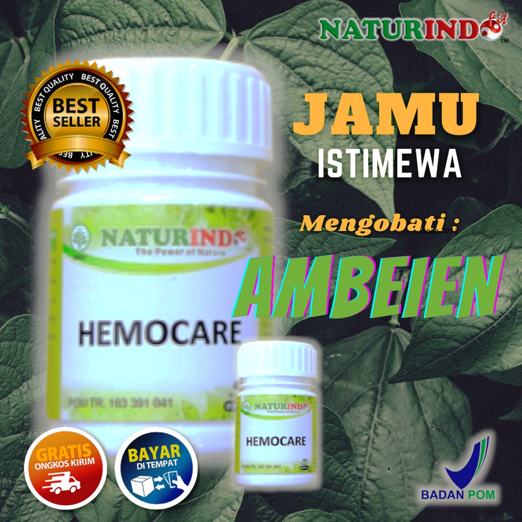 OBAT AMBEIEN PALING AMPUH OBAT HERBAL WASIR OBAT WASIR AMPUH OBAT WASIR NATURINDO BPOM MADIUN