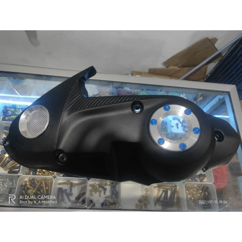 Tutup cvt yamaha nmax old nmax new aerox custom aquarium tutup cvt custome veloscope bahan original