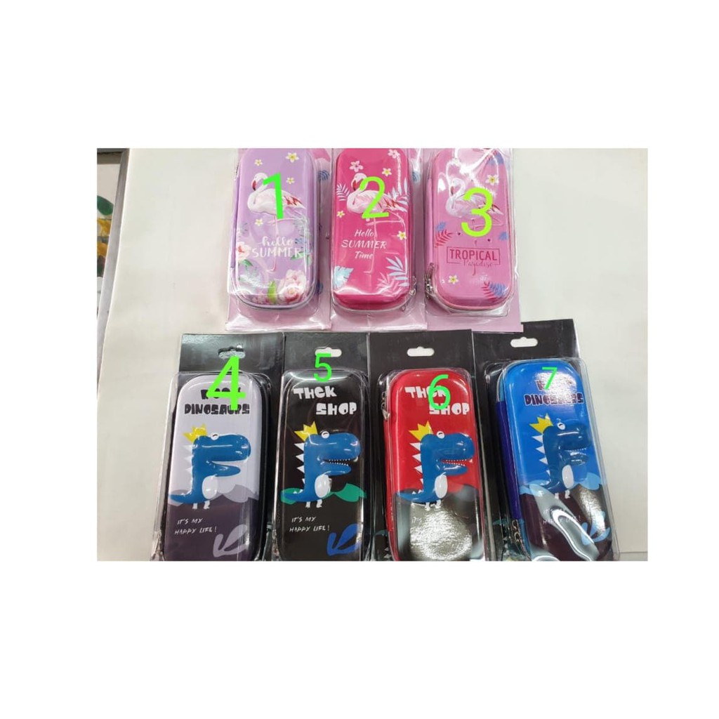 

Pencil Hard Case Qitong Seperti Smiggle - Model Kecil