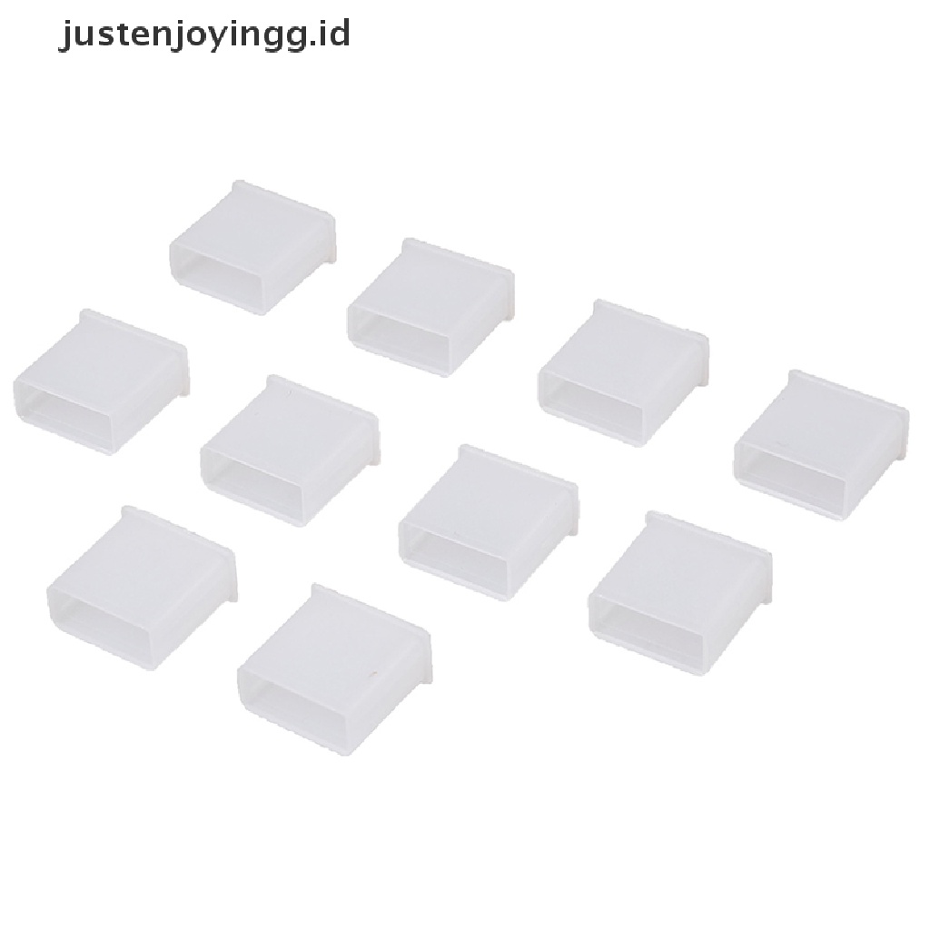 10 Pcs Tutup Pelindung plug USB Bahan Plastik anti Debu