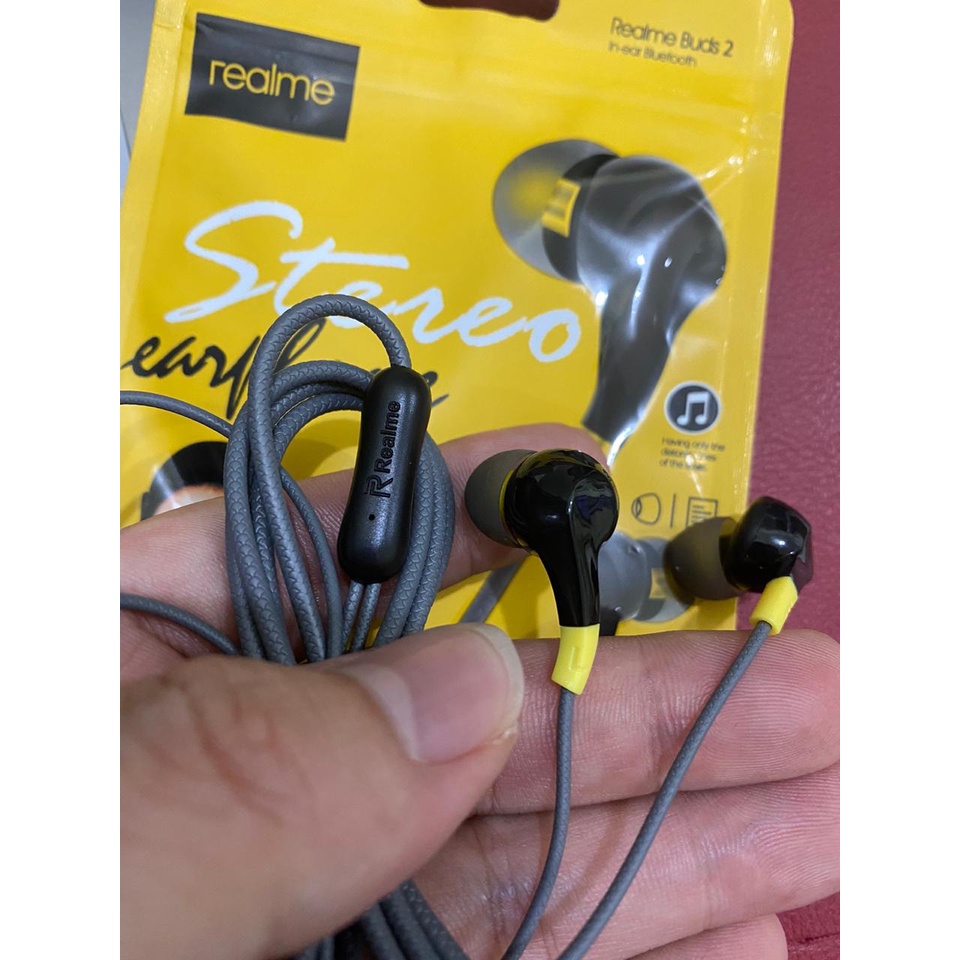 GROSIR Handsfree Headset Hf Realme Buds 2 R103 Realme R1 Stereo Earphone