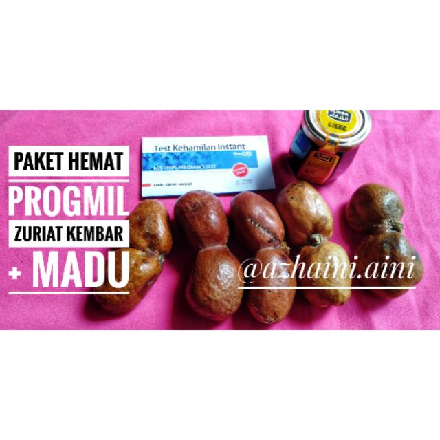 

Paket zuriat kembar + madu