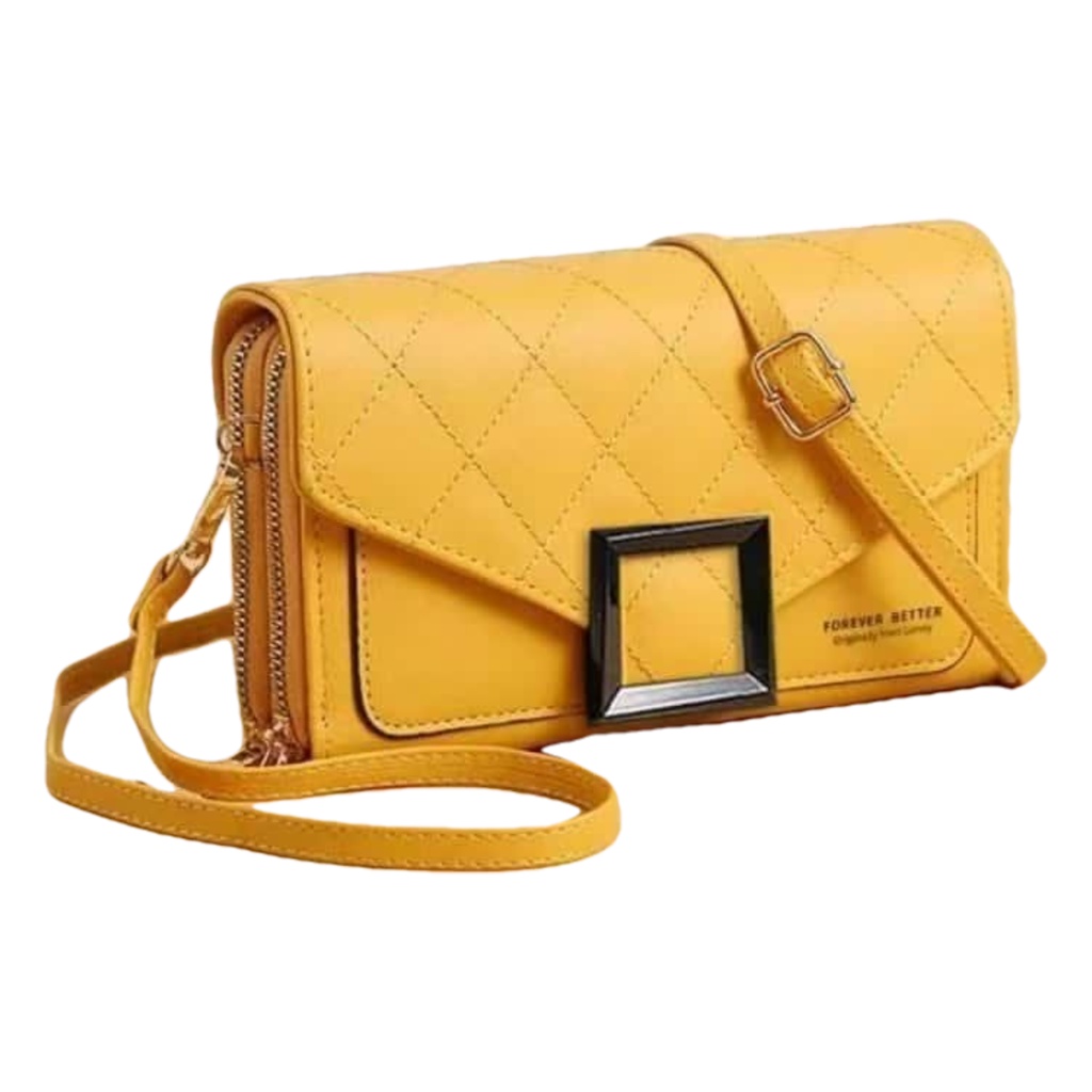 Tas Dompet Selempang Wanita Remaja Dewasa Kekinian Bahan Sintetis