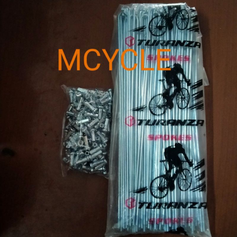 Jual Jari Jari Spoke Sepeda Inch Turanza Mm Isi Pcs