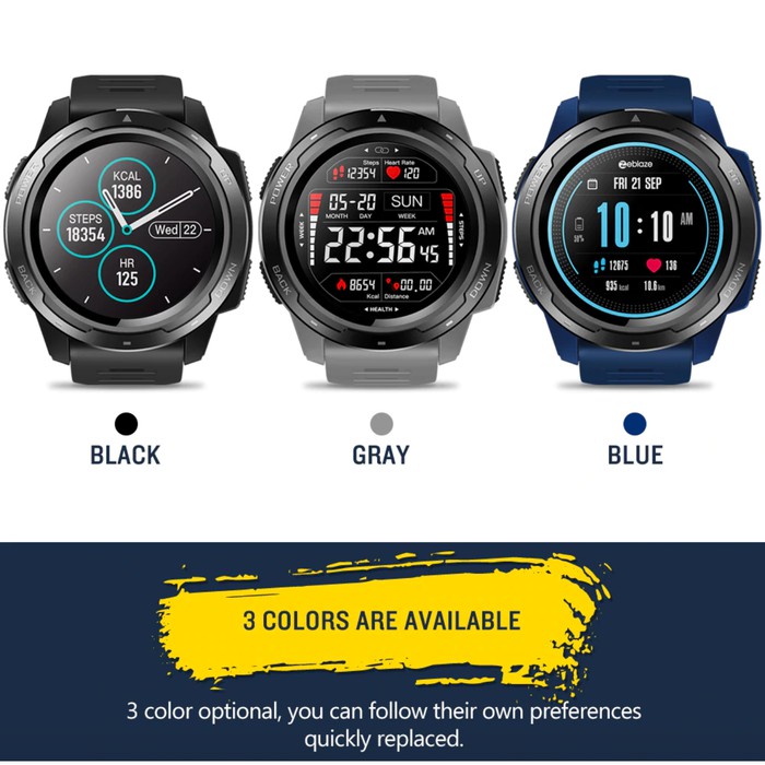Zeblaze Vibe 5 Smartwatch Alt Zeblaze Smart watch Vibe 3 Pro Neo - Hitam