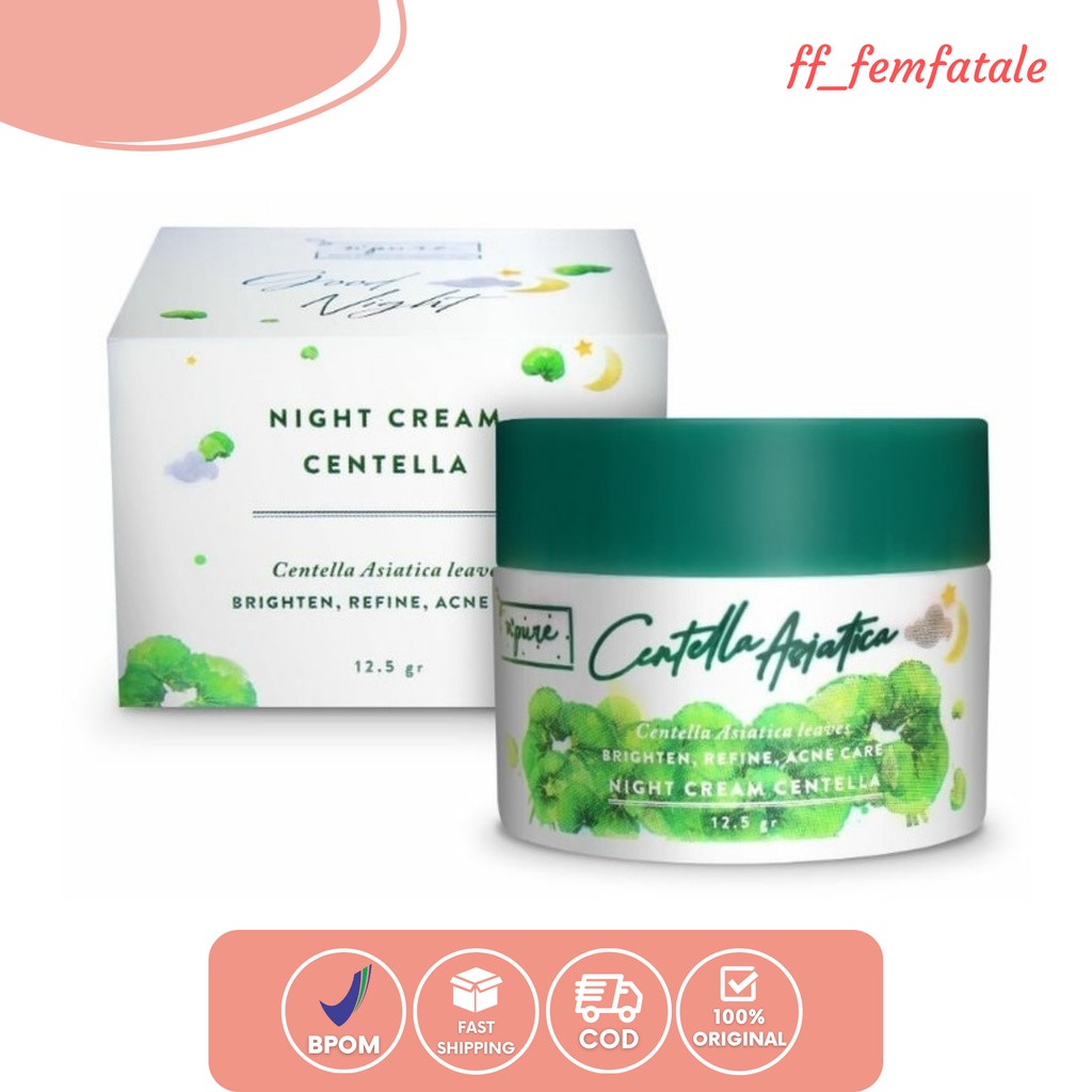 [FF] Npure / N'pure Night Cream Centella Asiatica (Cica Series) Original