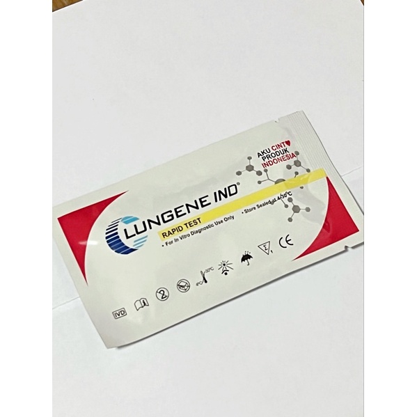 LUNGENE Rapid Test Antigen merah putih / KASET PENGUJI SAJA / test cassette