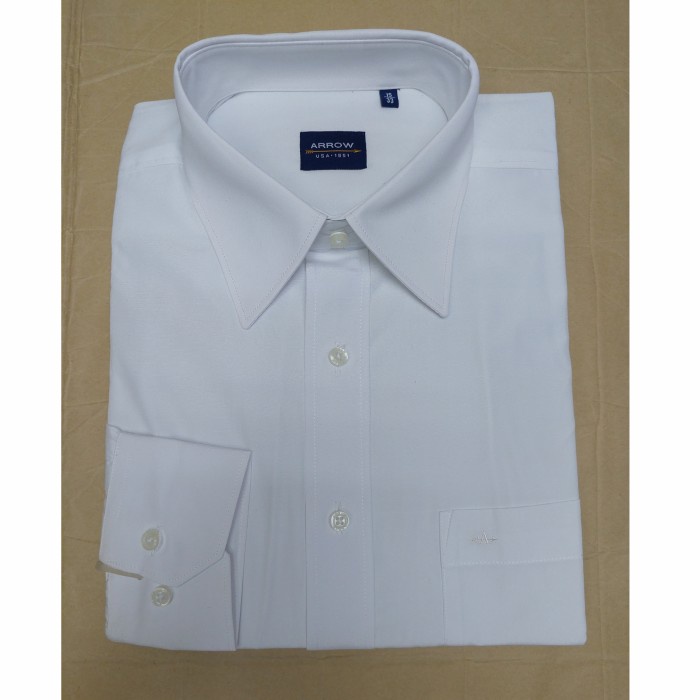 TERLARIS Kemeja Putih Arrow Regular