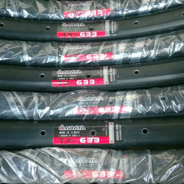 VELG SEPEDA RIMS ARAYA 26 36H TX633