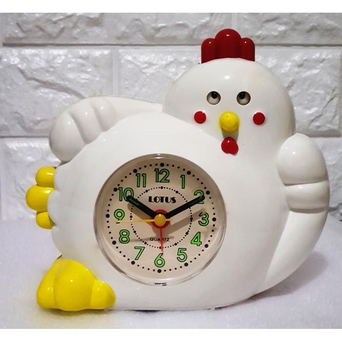 2.2 Jam Beker Jam Weker Alarm Clock Ayam Betina Import Suara Bangun2 Termurah