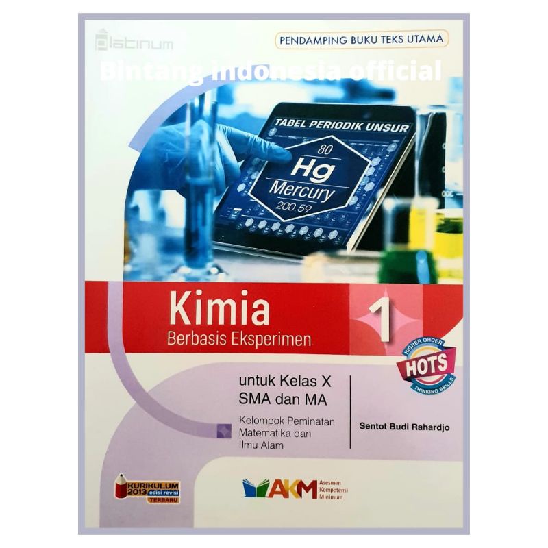 Platinum - Buku Pelajaran Kimia Kelas 10,11,12 SMA Kurikulum 2013 Revisi