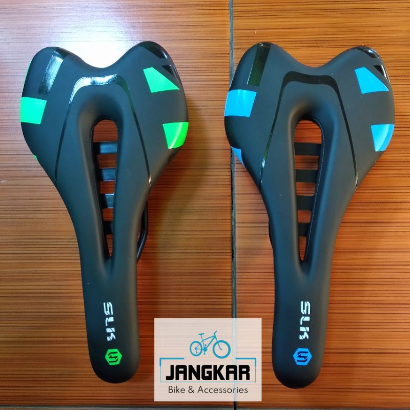 SADEL SEPEDA GEL SLK SELI MTB ROADBIKE