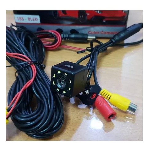 kamera mundur mobil 8 led / kamera parkir led kotak belakang mobil 8LED CCD rear