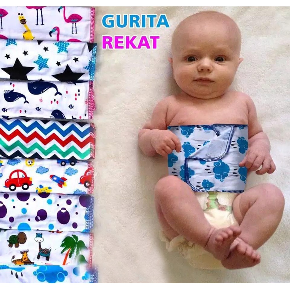 Gurita Perekat Bayi Hokiku 3pcs Motif Boy Girl