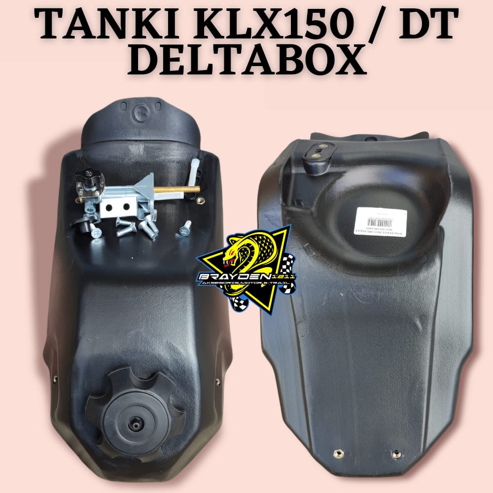 TANGKI KLX 150 BF DELTABOX RANGKA TUNGGAL