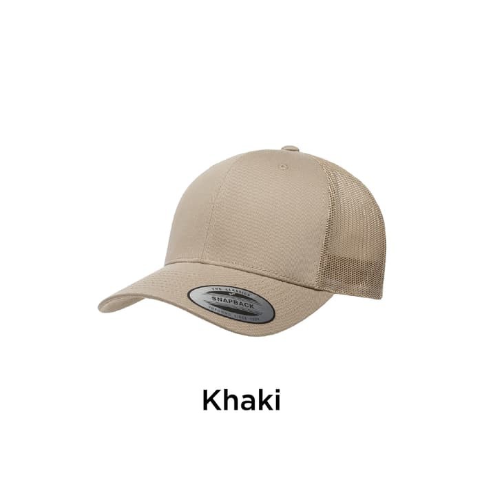 Topi Flexfit Yupoong 6606 Retro Trucker