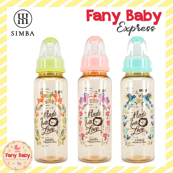 SIMBA DOROTHY WONDERLAND PPSU STANDAR NECK FEEDING BOTTLE 240ML