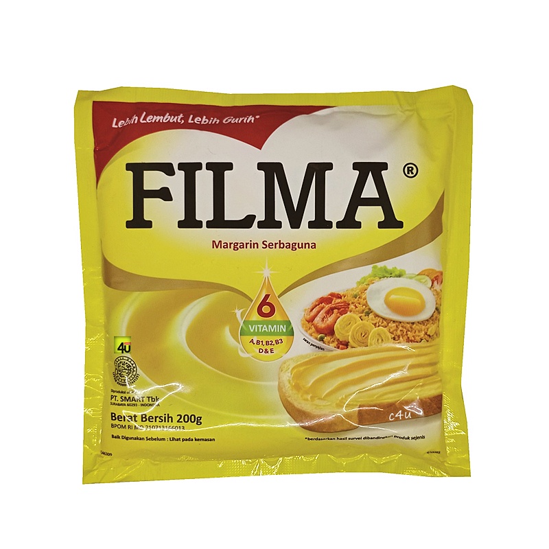 

FILMA - Margarin Krim Sachet Serbaguna 200 gr - MENTEGA