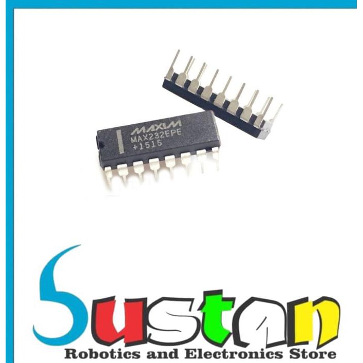 Max232Epe Max 232 Dip 16P Maxim Rs232 Driver And Receiver Ic Max232 Bust4N7 Diminati Banget