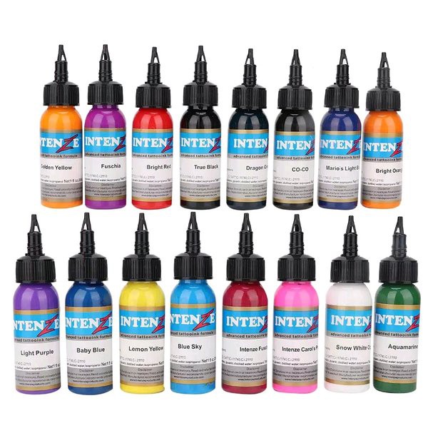 Promo  Tinta Tato INTENZE 30ml Tato - Tatto - Tattoo - Tatoo   Terlaris