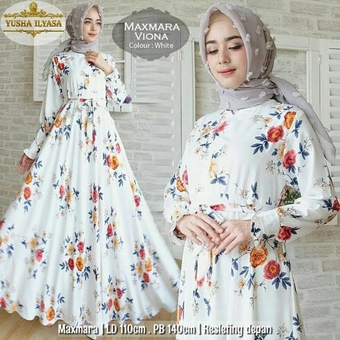 Brand syari'i gamis baju pesta mewah elegan muslim hijab busui ibu menyusui qs