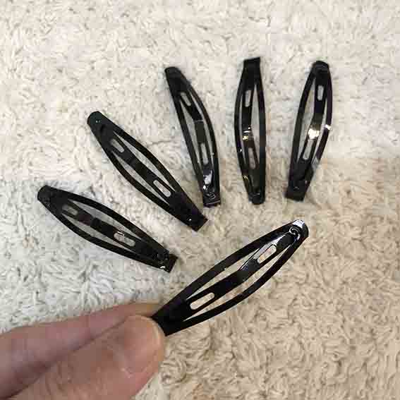 Jepitan Rambut / Hairclip /Jepit Hairpin 5.5 HITAM