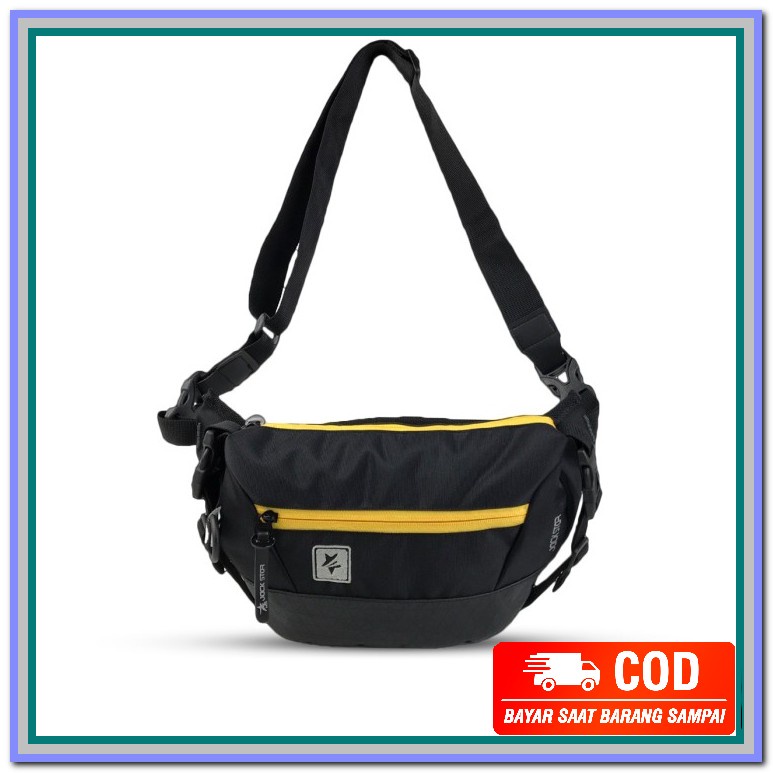 Bolso Quarto Blue Denim | Tas Kecil Mini Pria  Slempang Sling Ori EK229 Tas Selempang Pria 3 In1 Ou