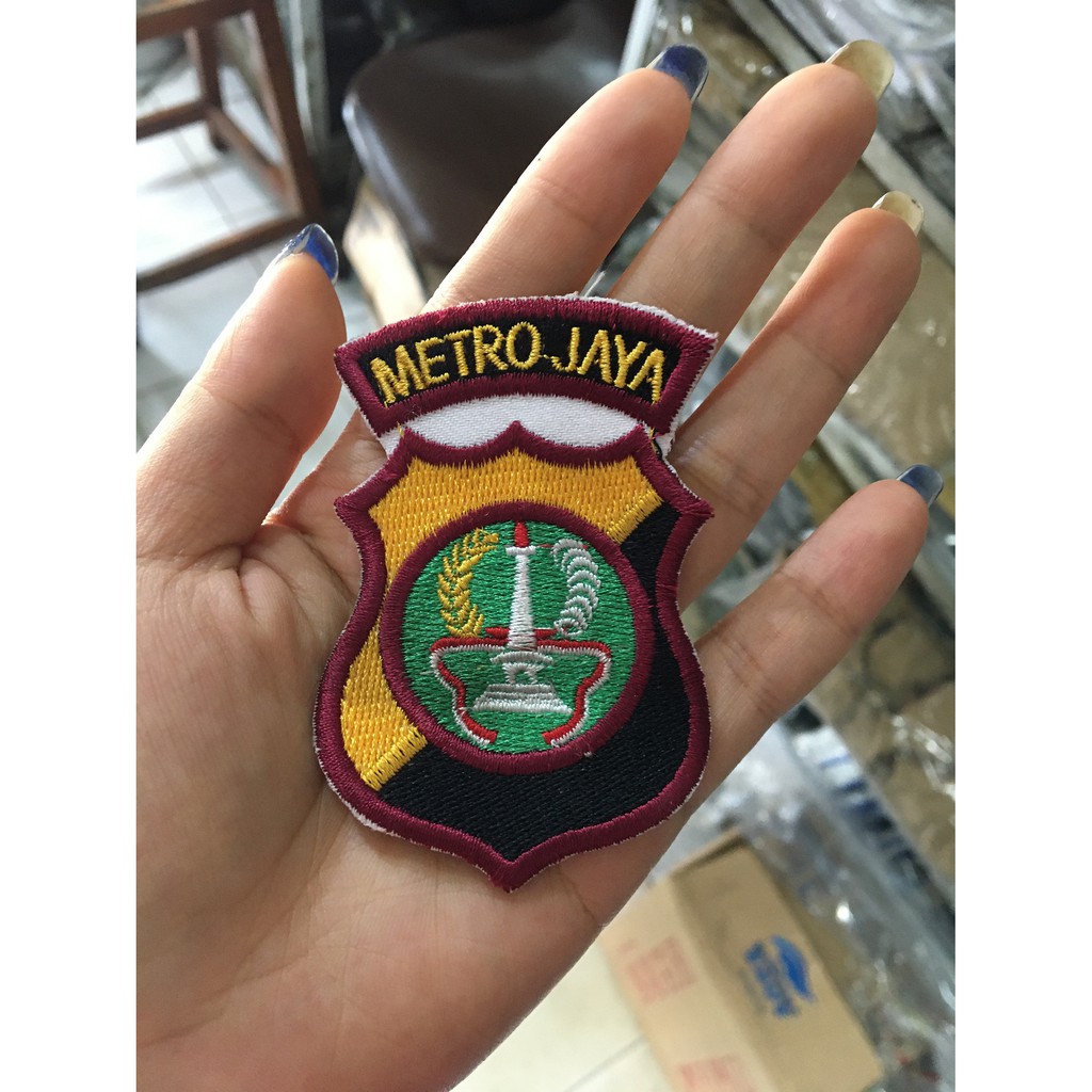 Badge Metro Jaya Bet Polda Metro Jaya Badge Baju