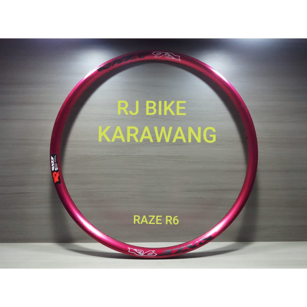 RIMS RAZE 26 R6 32 HOLE RED ANODIZE