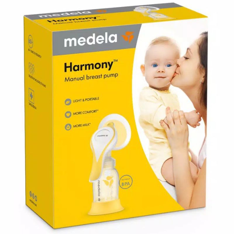 Jual Medela Manual Breast Pump Harmony Flex | Breast Pump 2-Phase  Expression Indonesia|Shopee Indonesia
