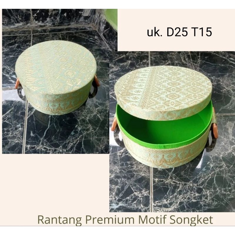 

Rantang premium songket | hampers lebaran