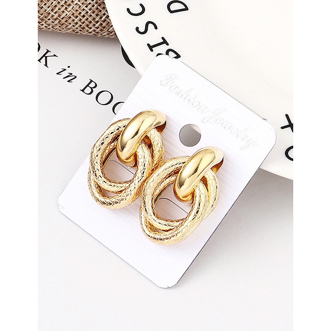 LRC Anting Tusuk Fashion K Grain Earrings Y61816