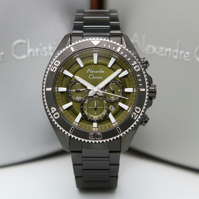 ORIGINAL Jam Tangan Pria Alexandre Christie AC 6544 / AC6544 Garansi 1 Tahun Resmi