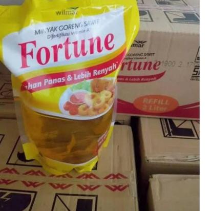 

Baru Minyak Goreng Kemasan Fortune, 2 liter ✓