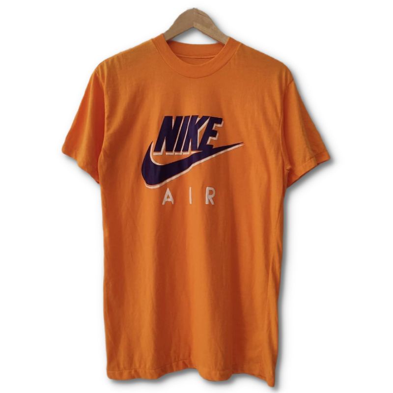 Baju Kaos Vintage Nike Air Yellow