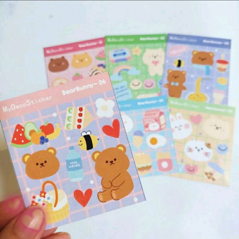 

Sticker aesthetic BEARBUNNY Series