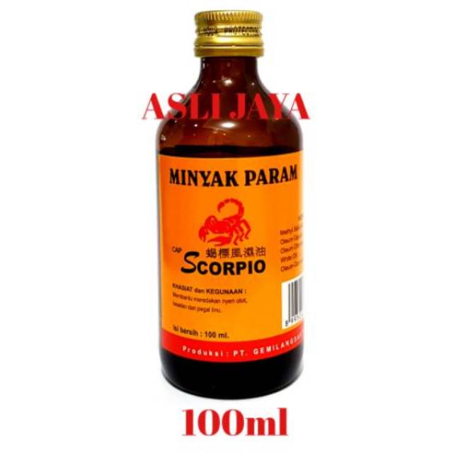 Minyak Param Cap Scorpio 100ml