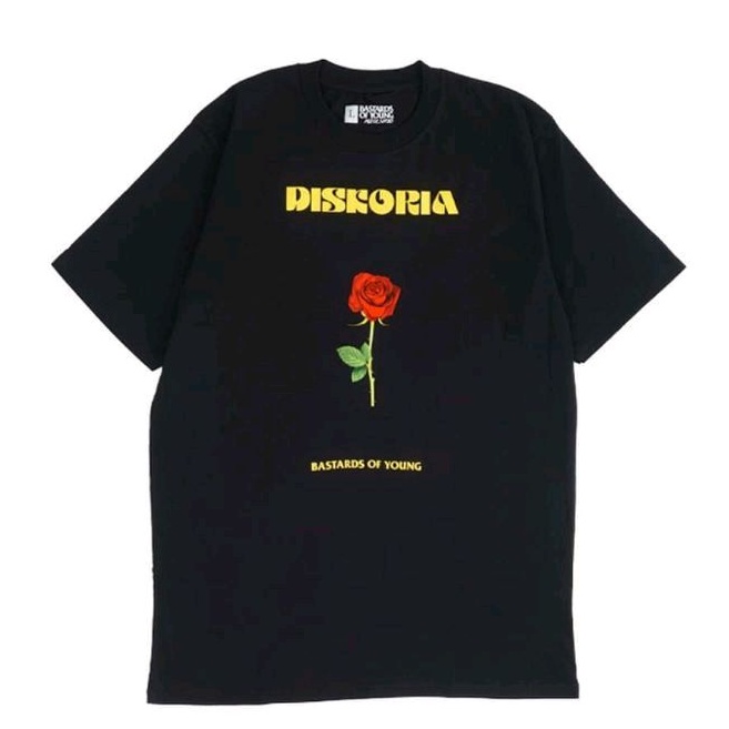 Sugarcave Tshirt DISKORIA X BASTARDS OF YOUNG - ROSE