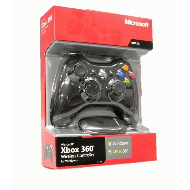 DISKON  Stick Wireless Xbox 360 + Receiver for Windows