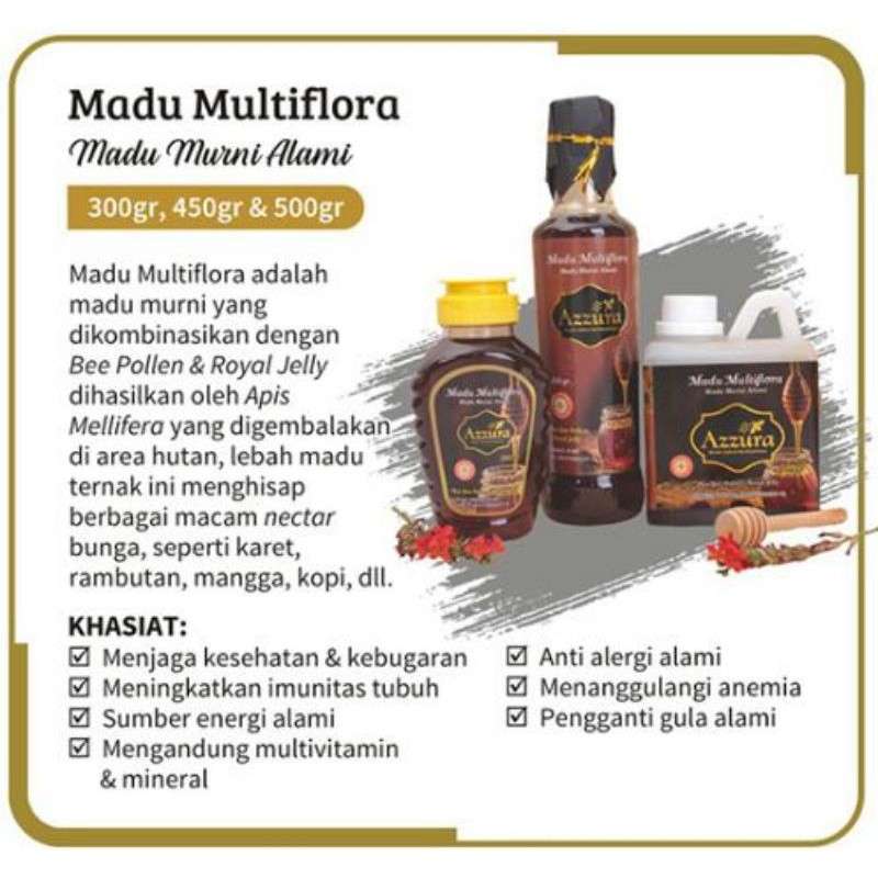 

Madu murni multifora