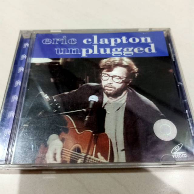 VCD Eric Clapton unplugged preloved