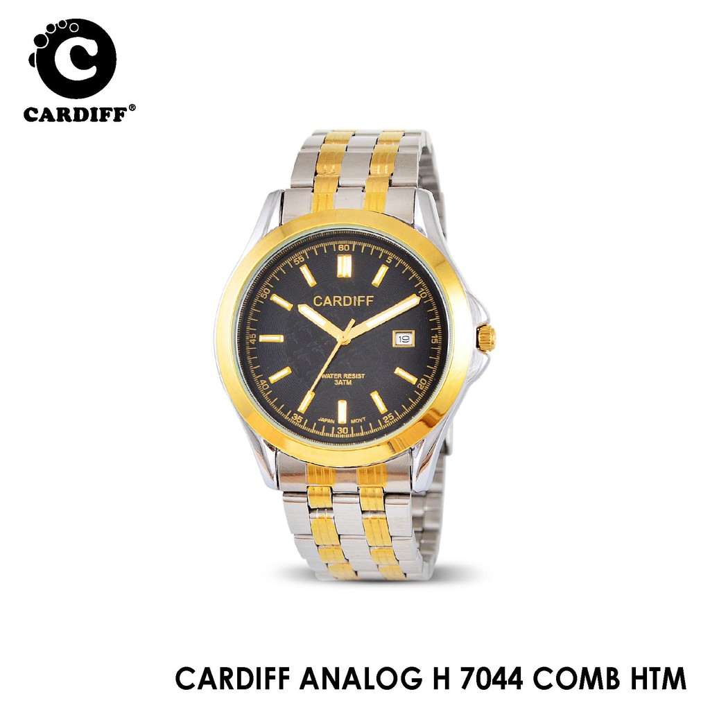 Cardiff Analog H 7044 Jam Tangan Kasual & Couple