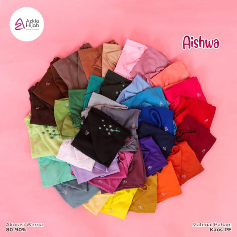 Aishwa || size SS (size 1) jilbab anak / bayi || usia 0 bulan - 6 bulan new azkia hijab-7