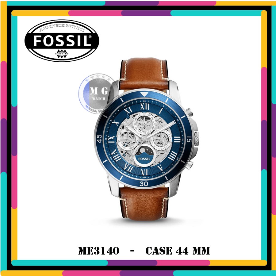 Jam Tangan Pria Fossil Original ME3140 Grant Sport Automatic MURAH
