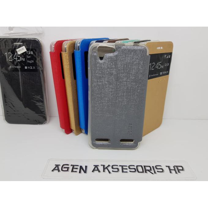 Flip Cover Lenovo Vibe K5 / K5+ K5 Plus A6020 Leather Case / Sarung HP